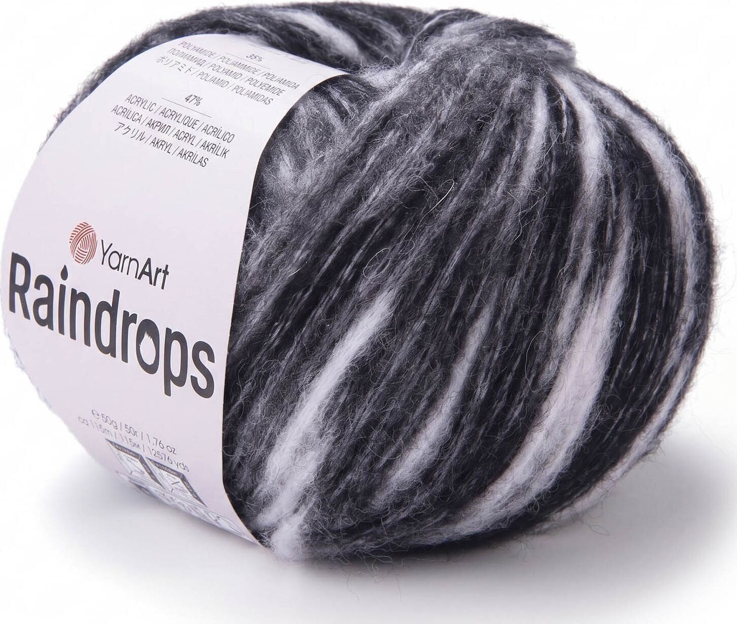 Adīšanas dzija Yarn Art Raindrops 2913 Adīšanas dzija