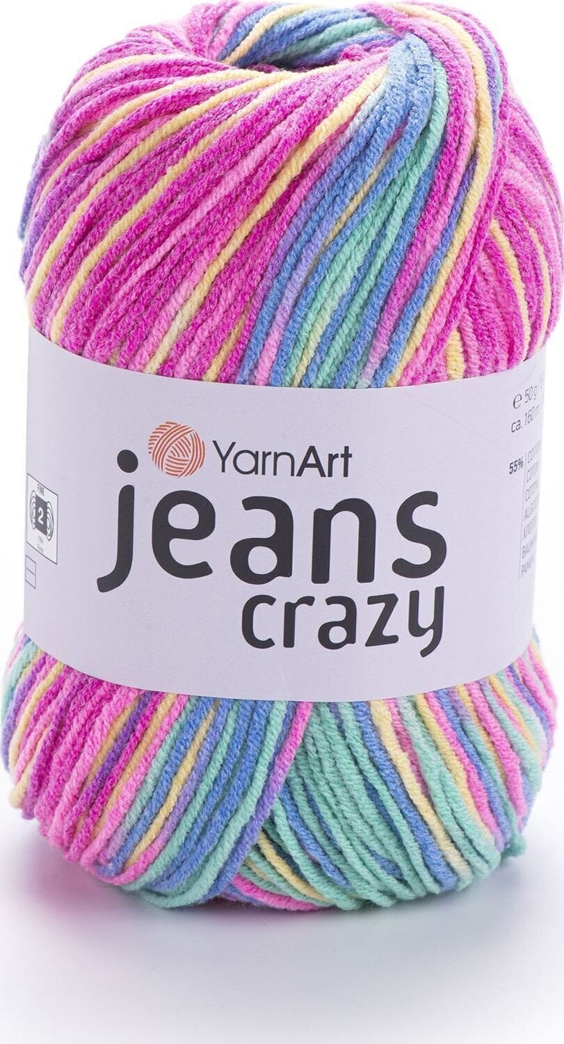 Strickgarn Yarn Art Jeans Crazy 7205 Strickgarn
