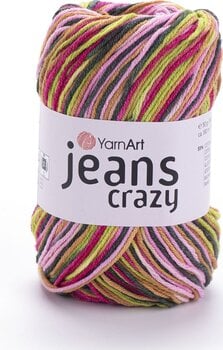 Adīšanas dzija Yarn Art Jeans Crazy 7206 Adīšanas dzija - 1