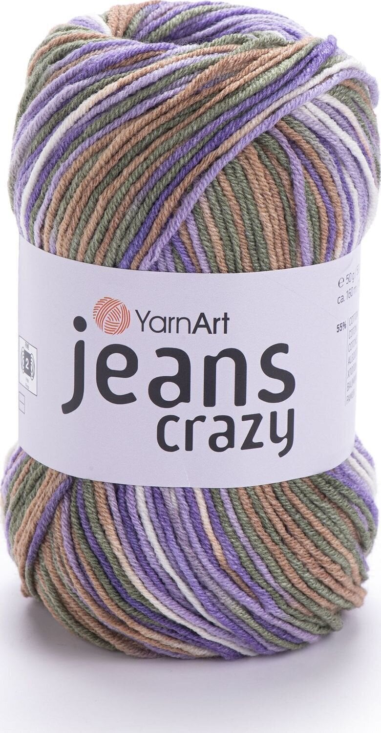 Strickgarn Yarn Art Jeans Crazy 7207 Strickgarn