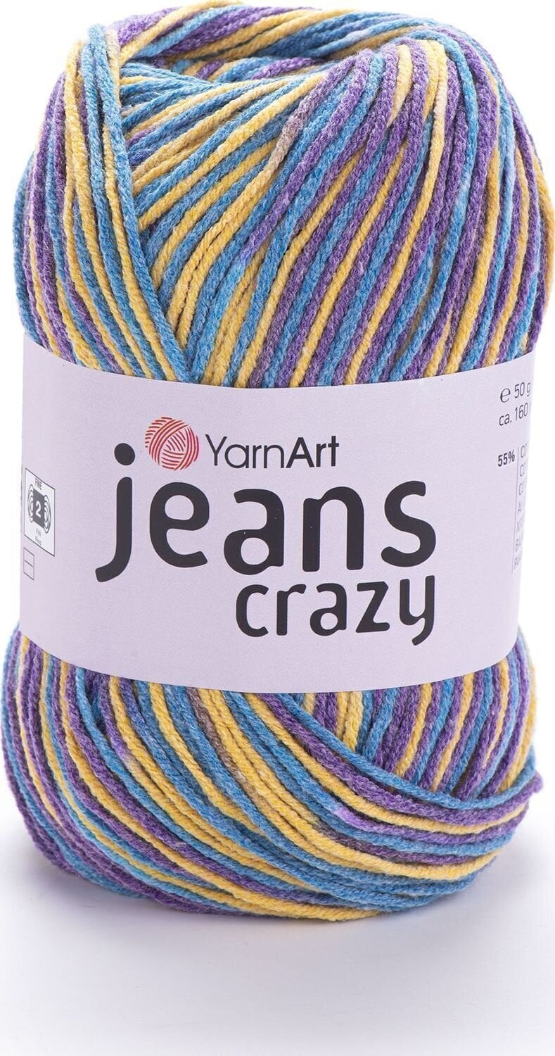 Filati per maglieria Yarn Art Jeans Crazy 7210 Filati per maglieria