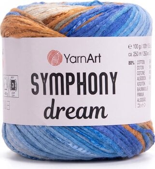 Strikkegarn Yarn Art Symphony Dream 3101 Strikkegarn - 1