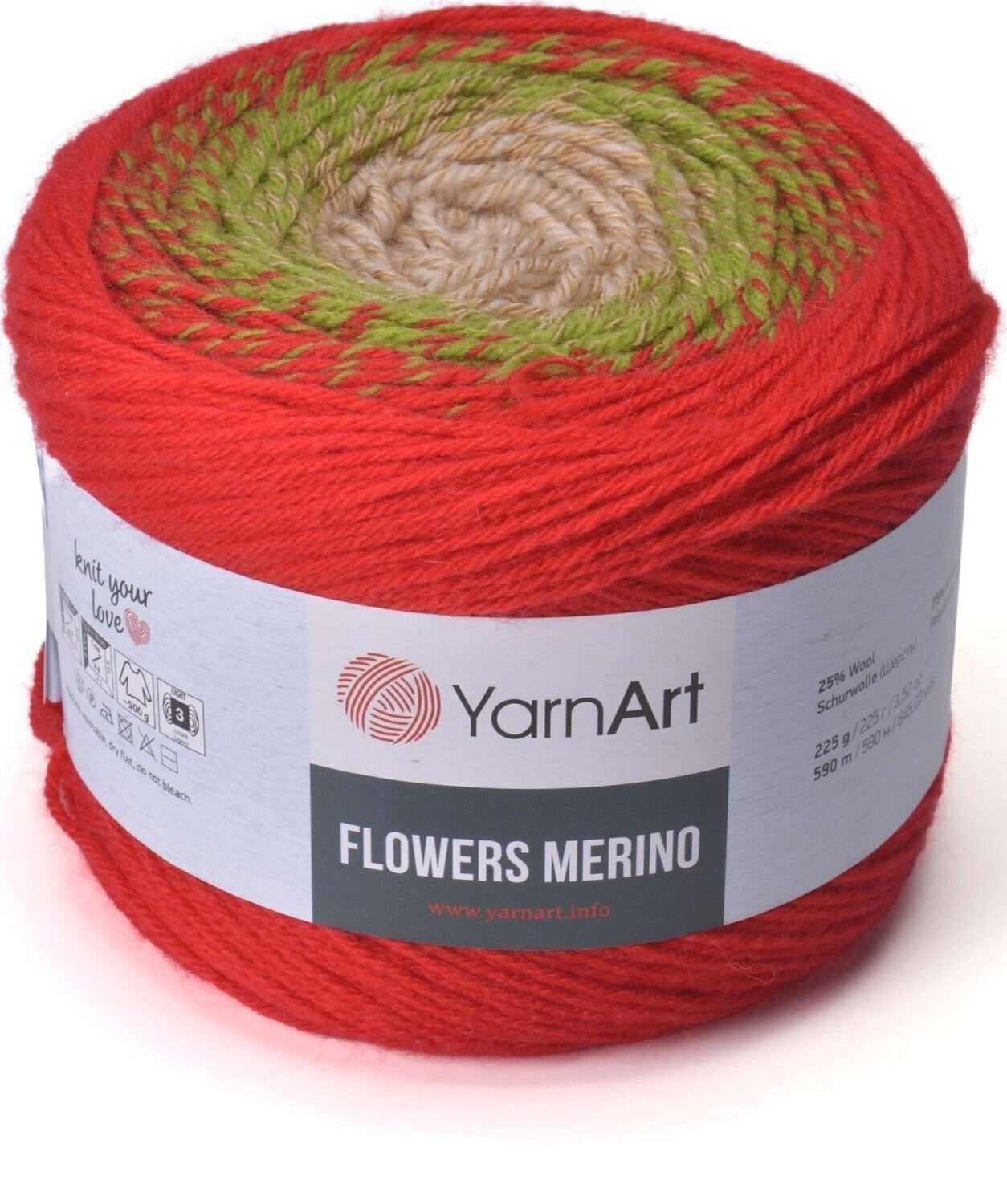 Kudumislõng Yarn Art Flowers Merino 567 Kudumislõng