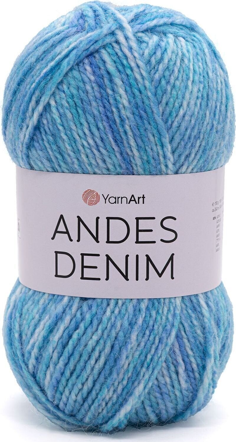 Przędza dziewiarska Yarn Art Andes Denim 5107 Przędza dziewiarska