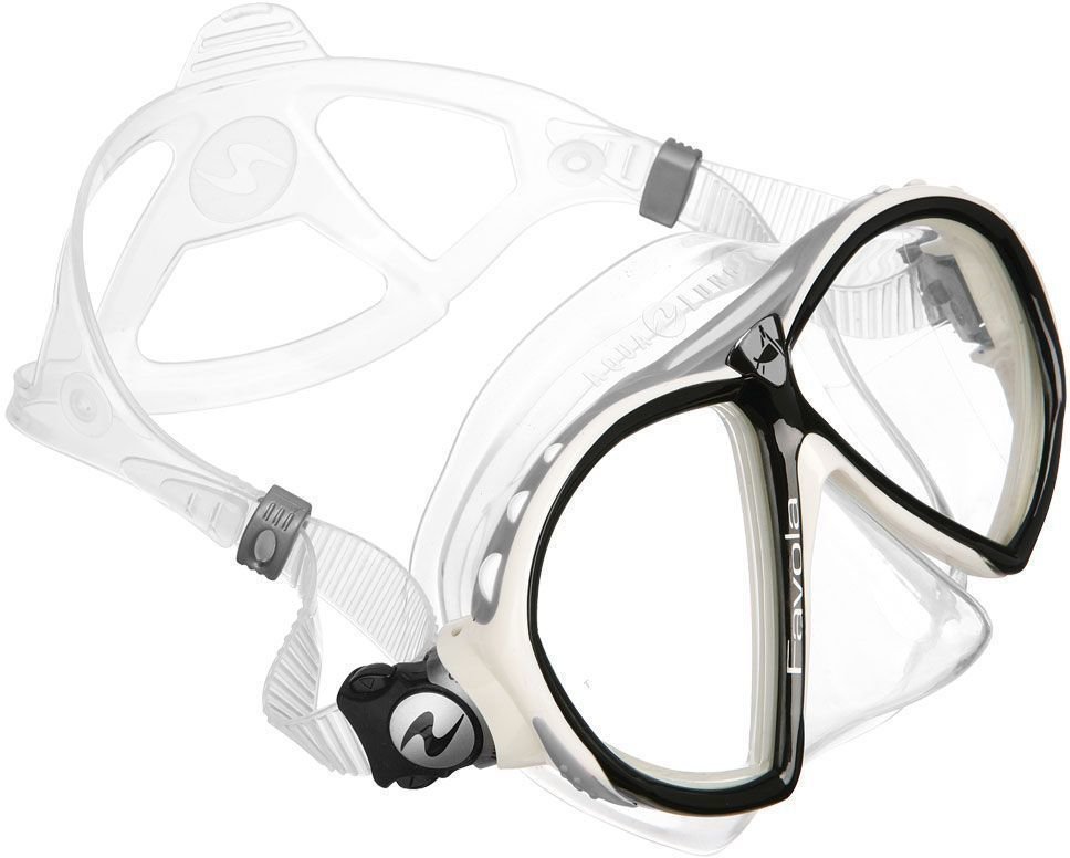Tauchermaske Aqua Lung Favola Clear/Silver