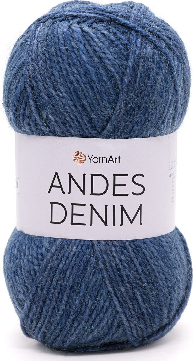 Przędza dziewiarska Yarn Art Andes Denim 5108 Przędza dziewiarska