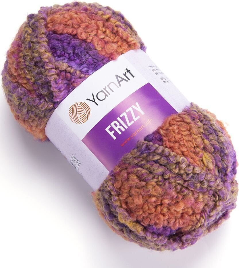 Mezgimo siūlai Yarn Art Frizzy 412 Mezgimo siūlai