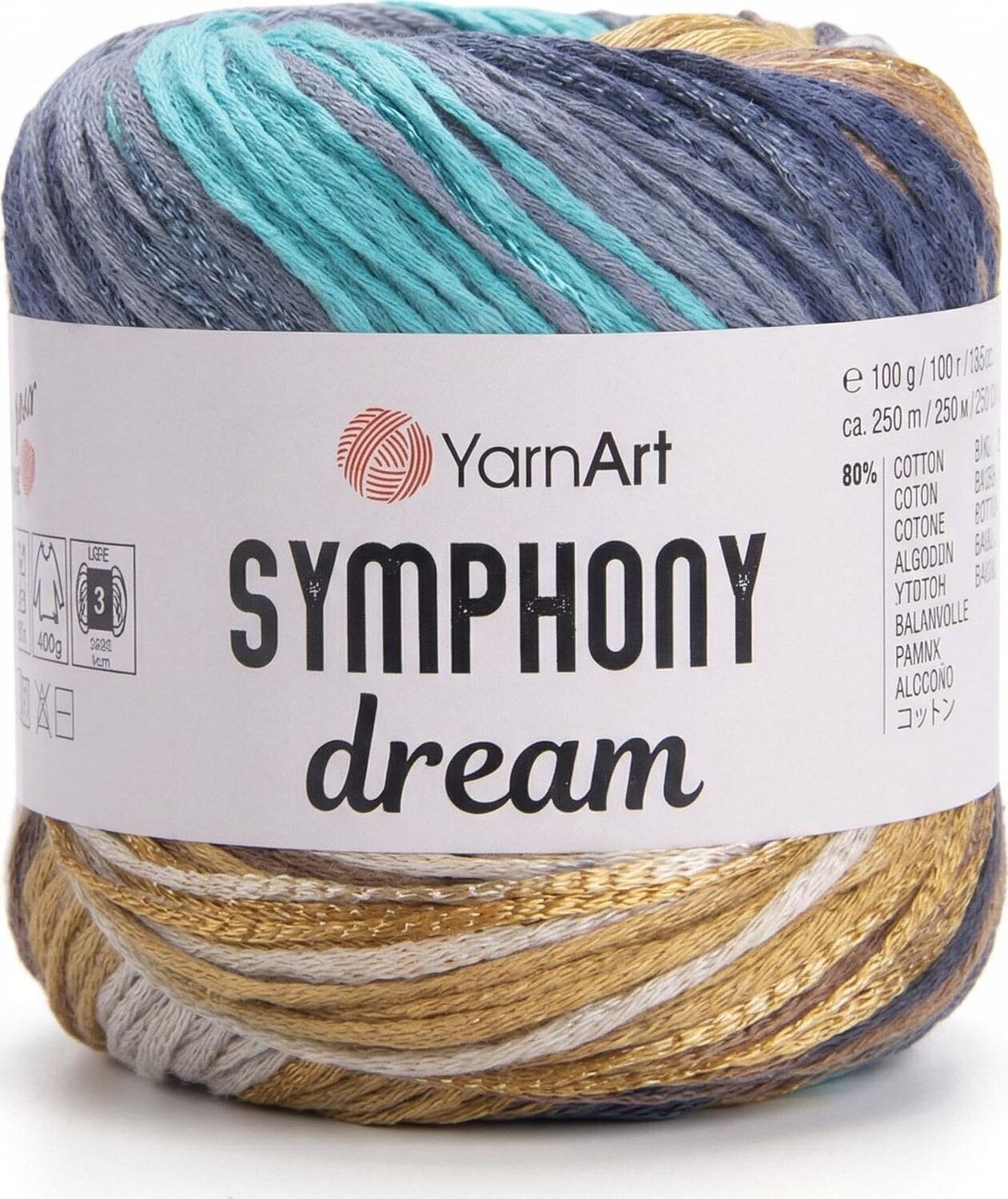 Pređa za pletenje Yarn Art Symphony Dream 3107 Pređa za pletenje