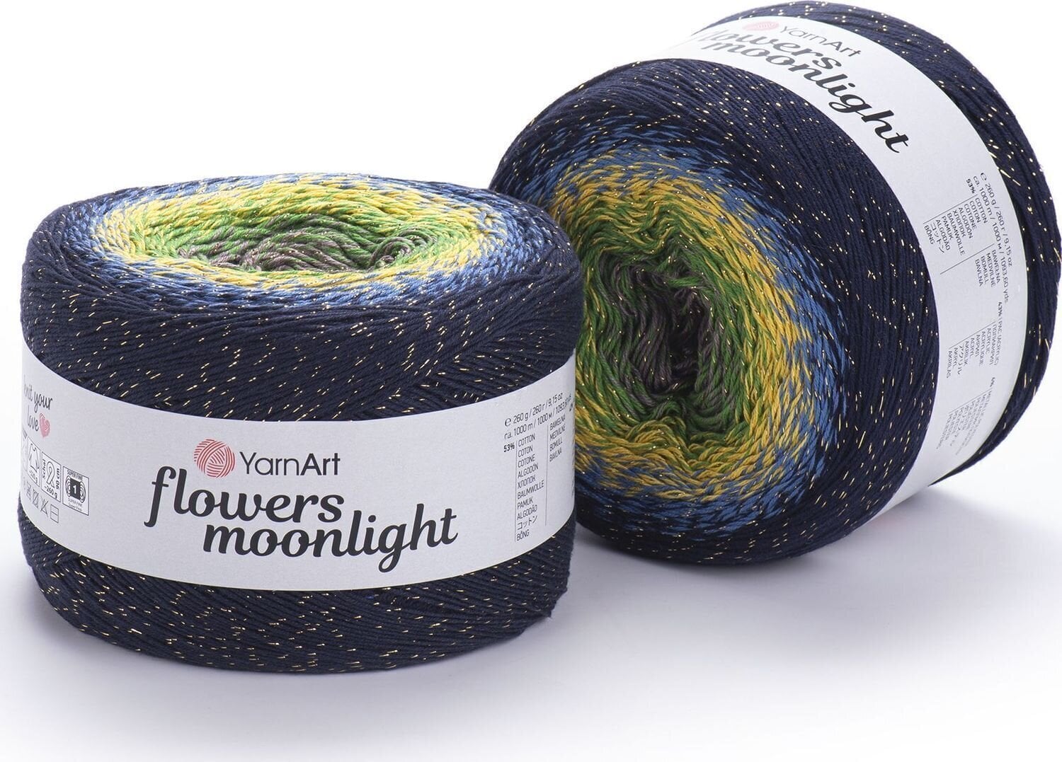 Neulelanka Yarn Art Flowers Moonlight 3250 Neulelanka