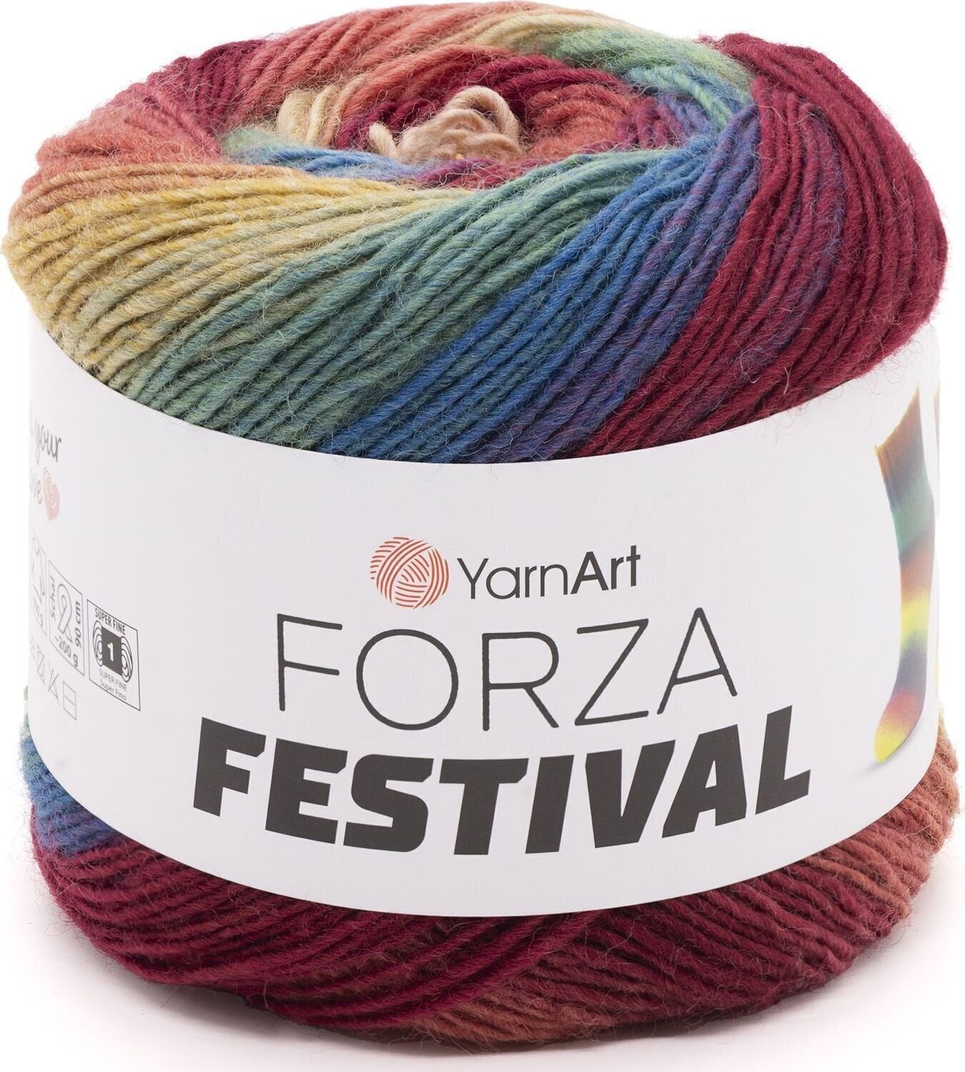Pređa za pletenje Yarn Art Forza Festival 2904 Pređa za pletenje