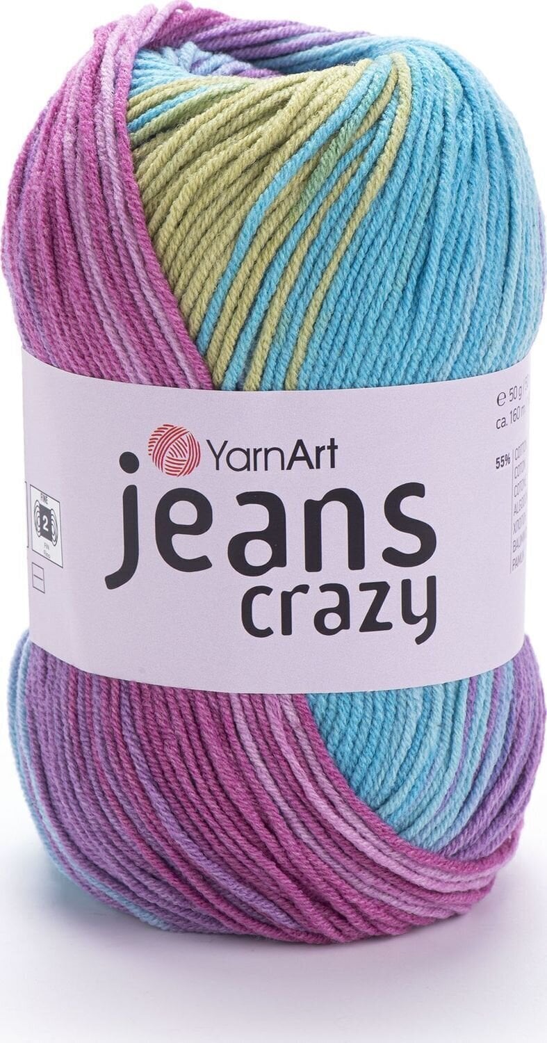 Kudumislõng Yarn Art Jeans Crazy 8211 Kudumislõng