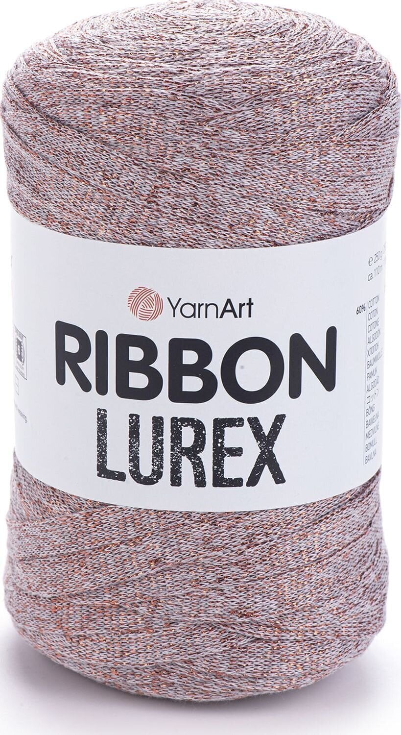 Kudumislõng Yarn Art Ribbon Lurex 727 Kudumislõng