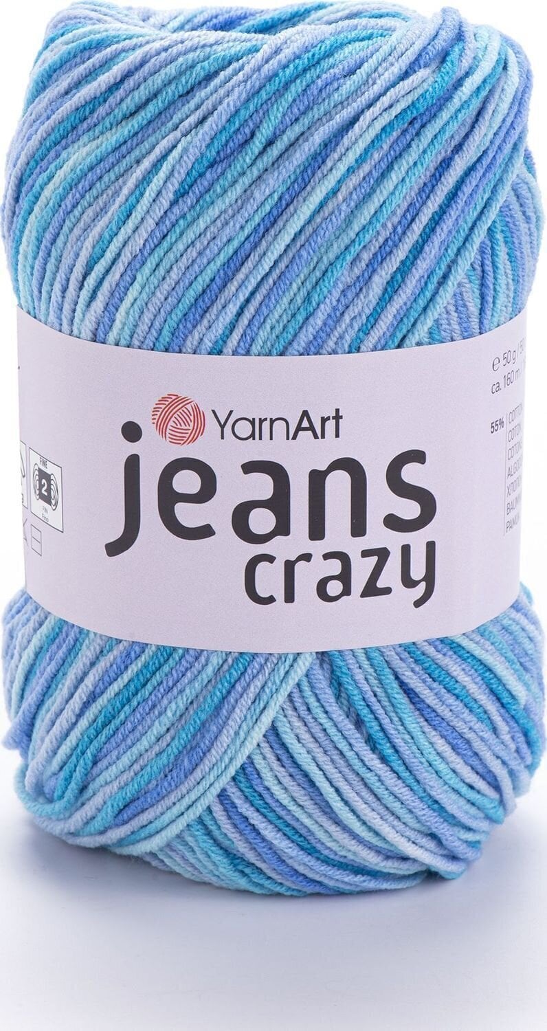 Strickgarn Yarn Art Jeans Crazy 8212 Strickgarn