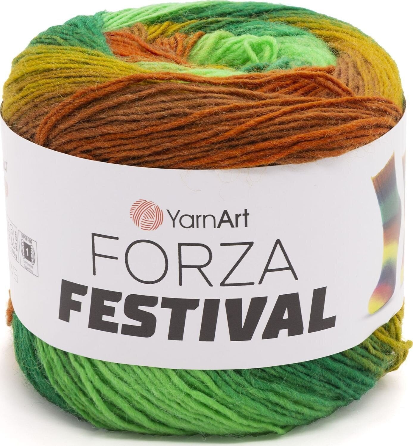 Pređa za pletenje Yarn Art Forza Festival 2907 Pređa za pletenje
