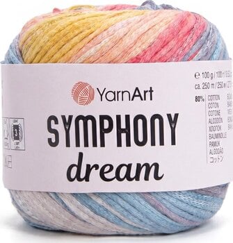Pređa za pletenje Yarn Art Symphony Dream 3114 Pređa za pletenje - 1