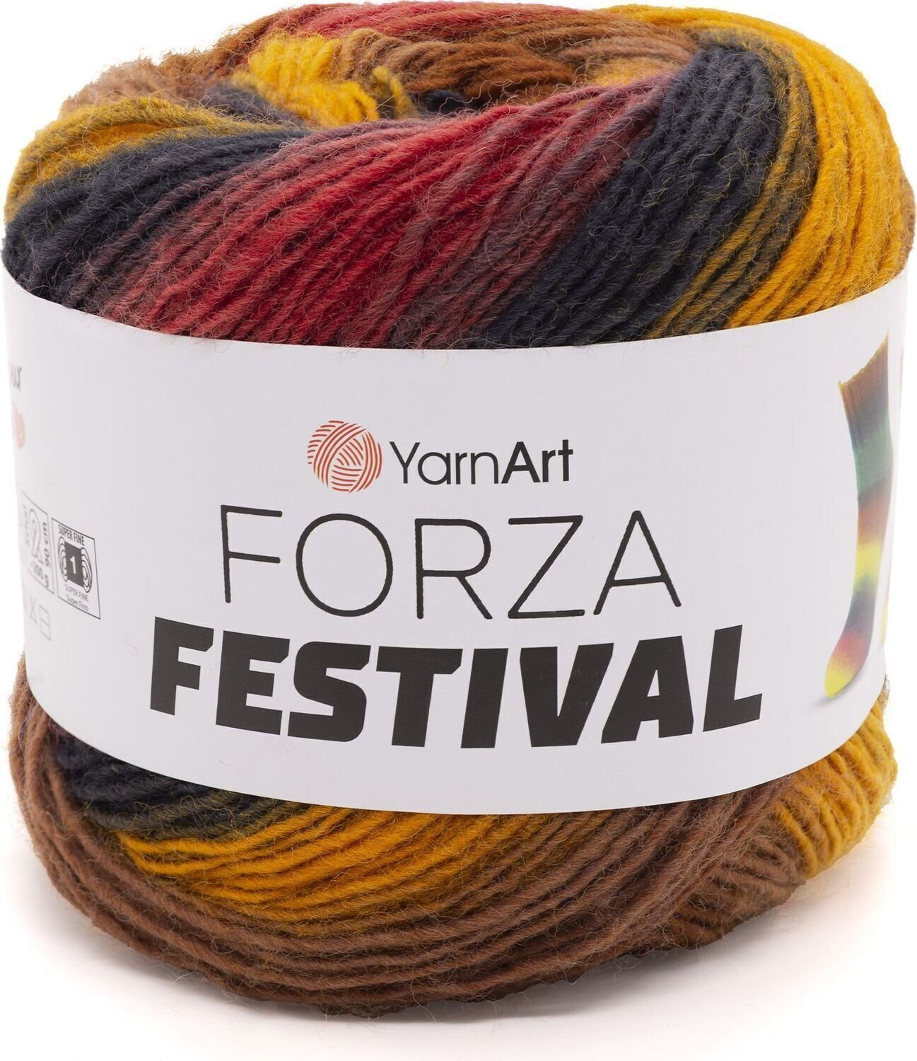 Pređa za pletenje Yarn Art Forza Festival 2908 Pređa za pletenje