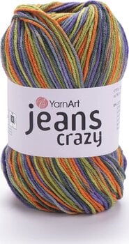 Adīšanas dzija Yarn Art Jeans Crazy 8213 Adīšanas dzija - 1