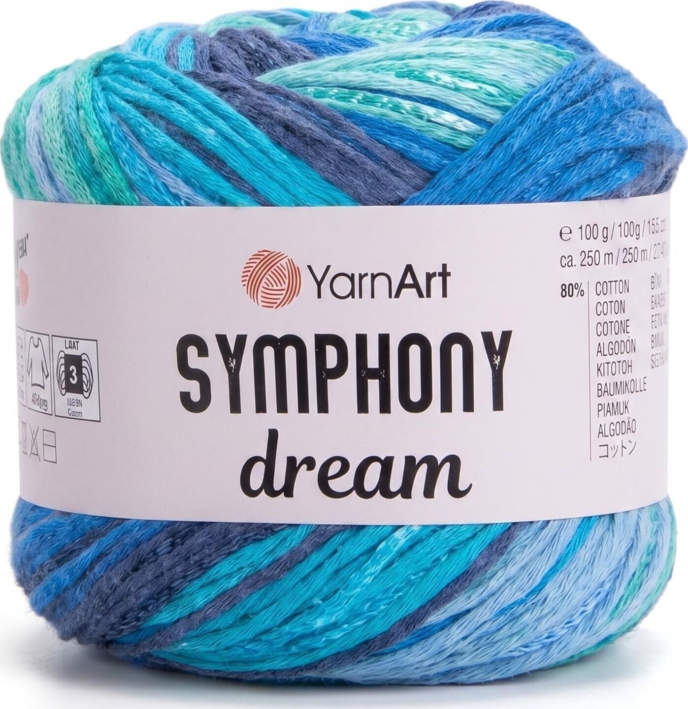 Pređa za pletenje Yarn Art Symphony Dream 3115 Pređa za pletenje