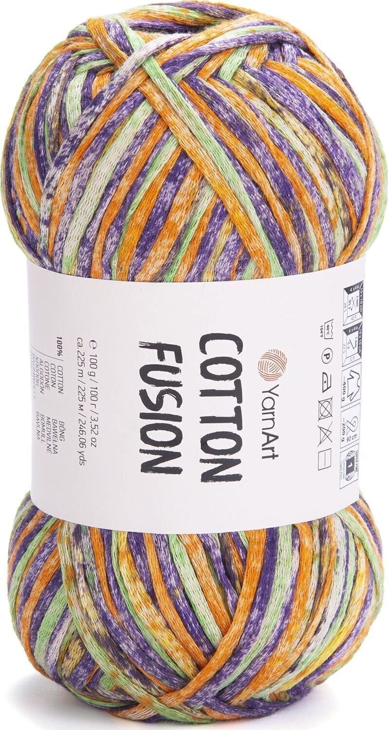 Filati per maglieria Yarn Art Cotton Fusion 3649 Filati per maglieria