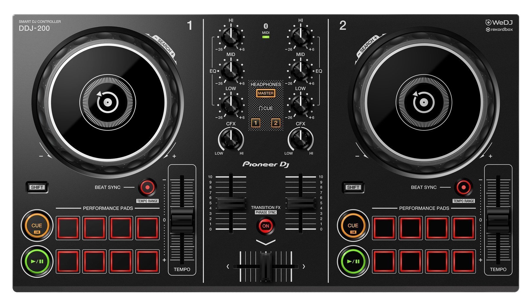 DJ-controller Pioneer Dj DDJ-200 DJ-controller