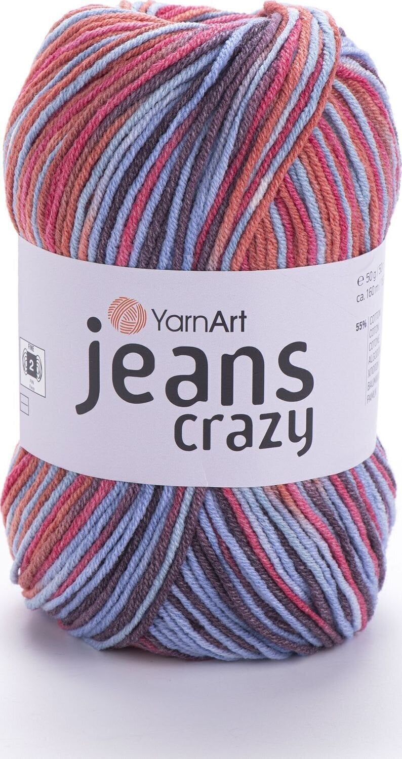 Strickgarn Yarn Art Jeans Crazy 8214 Strickgarn