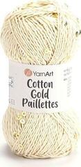 Kudumislõng Yarn Art Cotton Gold Paillettes 7103 Kudumislõng