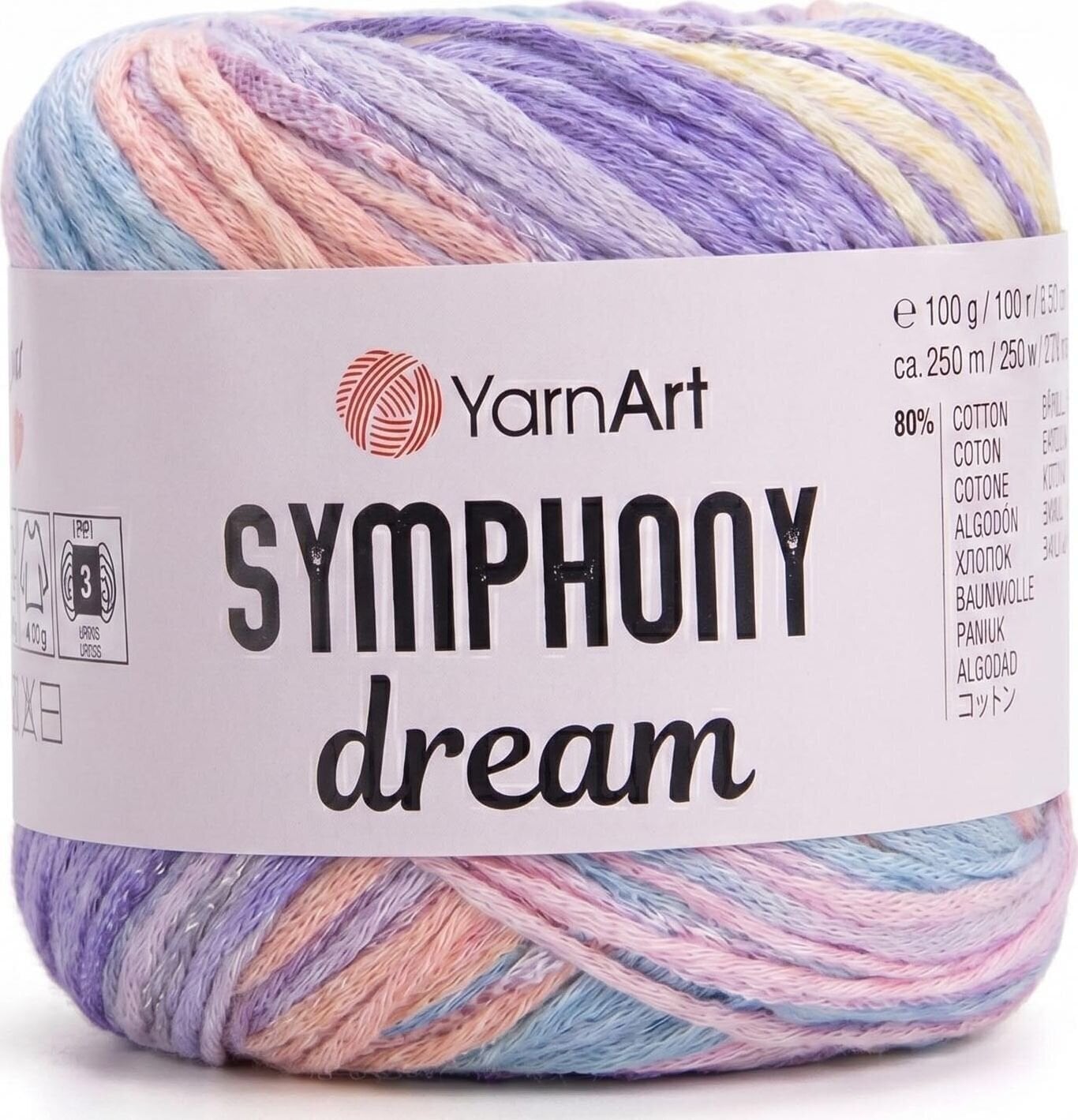 Pređa za pletenje Yarn Art Symphony Dream 3117 Pređa za pletenje