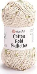 Kudumislõng Yarn Art Cotton Gold Paillettes 7104 Kudumislõng