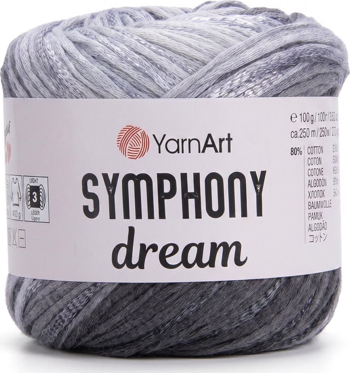 Strickgarn Yarn Art Symphony Dream 3118 Strickgarn