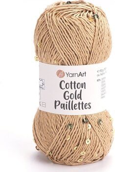 Filati per maglieria Yarn Art Cotton Gold Paillettes 7105 Filati per maglieria - 1