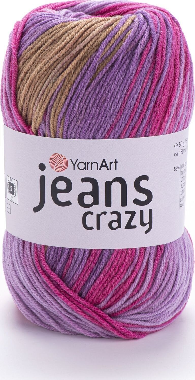 Filati per maglieria Yarn Art Jeans Crazy 8217 Filati per maglieria
