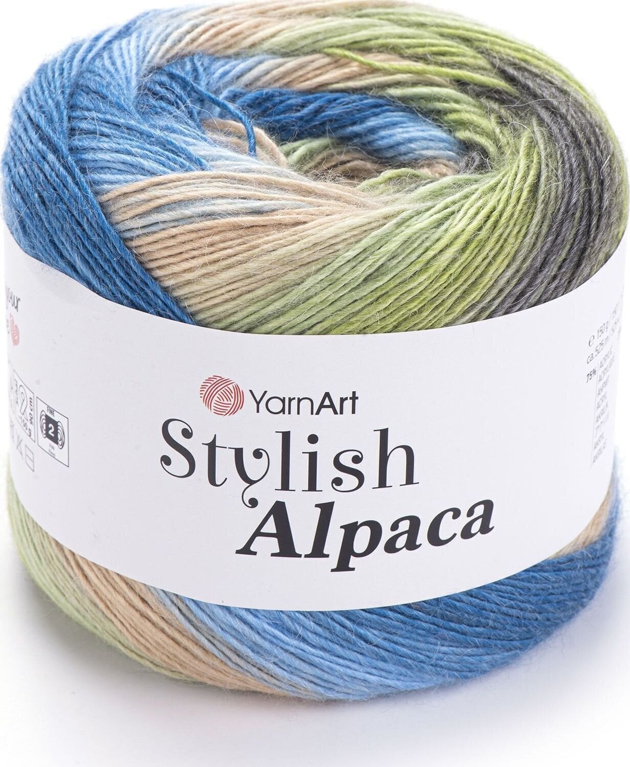 Hilo de tejer Yarn Art Stylish Alpaca 7712 Hilo de tejer