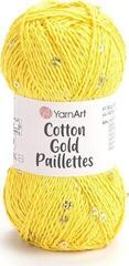 Pređa za pletenje Yarn Art Cotton Gold Paillettes 7106 Pređa za pletenje