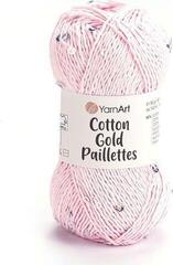 Kudumislõng Yarn Art Cotton Gold Paillettes 7107 Kudumislõng