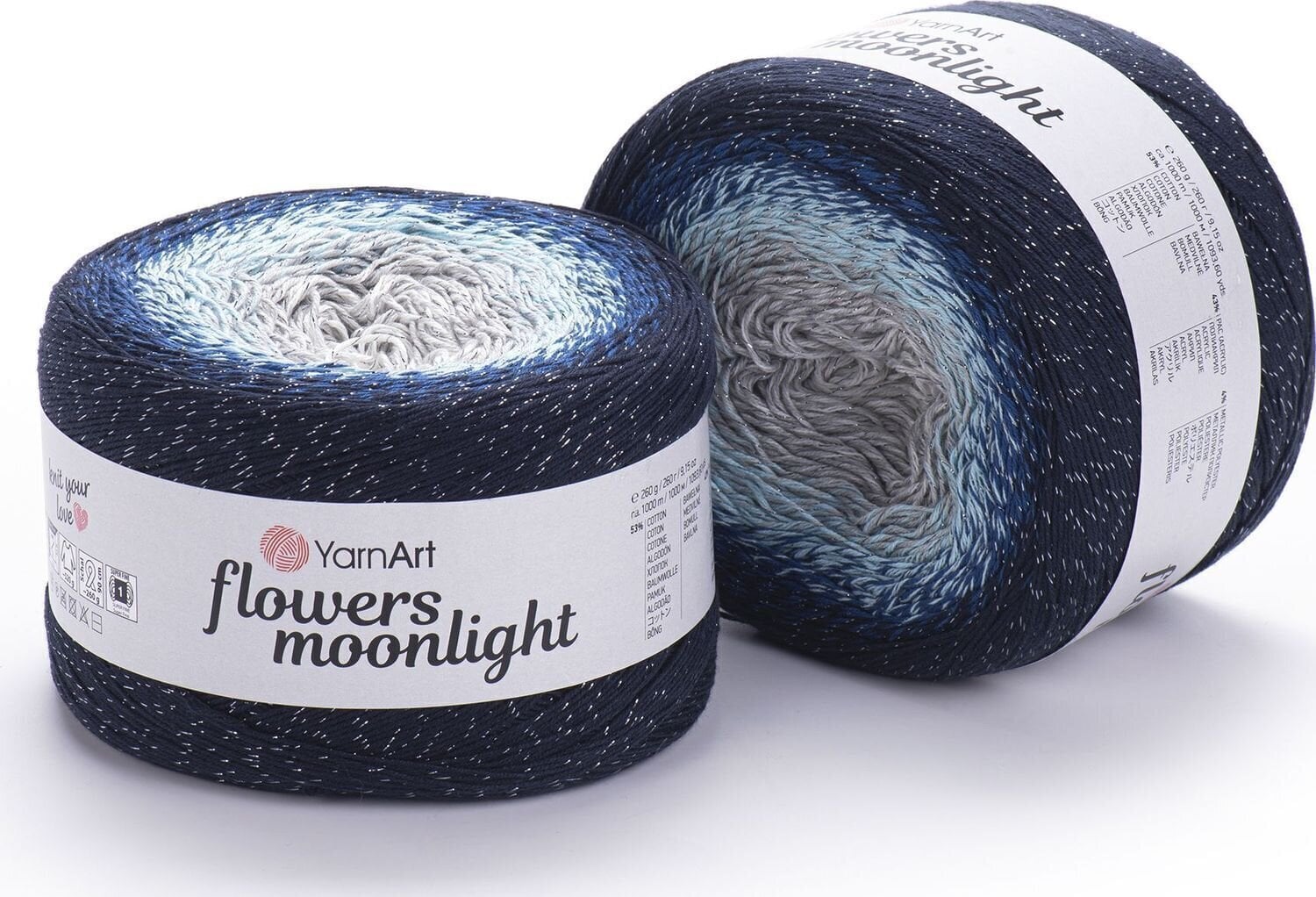 Knitting Yarn Yarn Art Flowers Moonlight 3261 Knitting Yarn