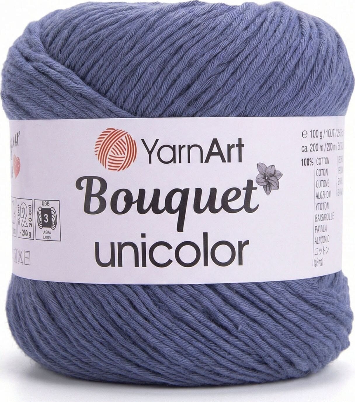 Filati per maglieria Yarn Art Bouquet Unicolor 3204 Filati per maglieria
