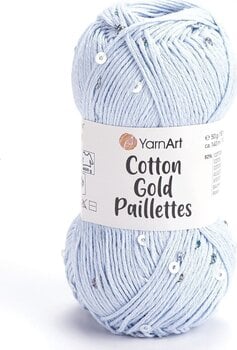 Filati per maglieria Yarn Art Cotton Gold Paillettes 7109 Filati per maglieria - 1