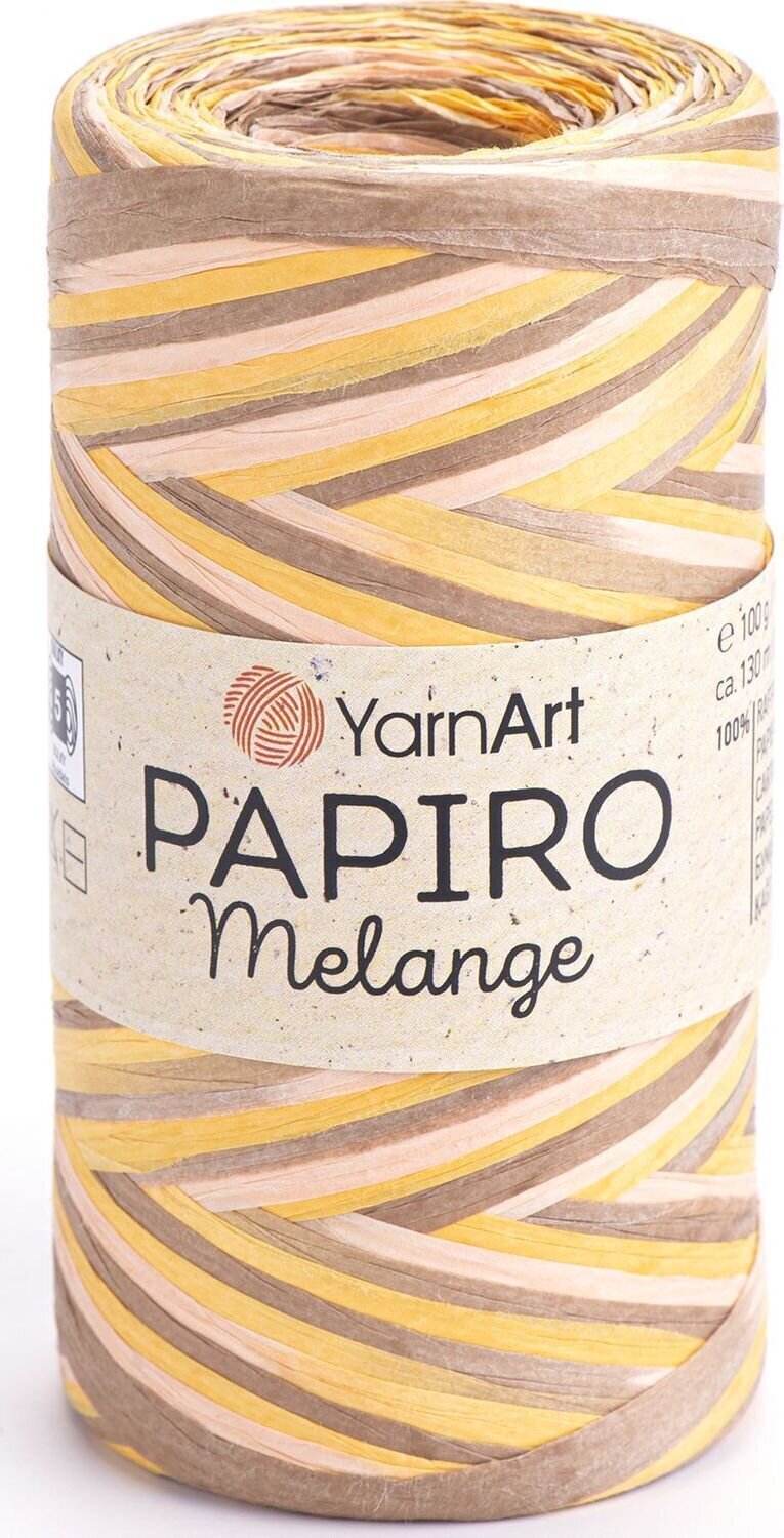 Pletacia priadza Yarn Art Papiro Melange 2308 Pletacia priadza