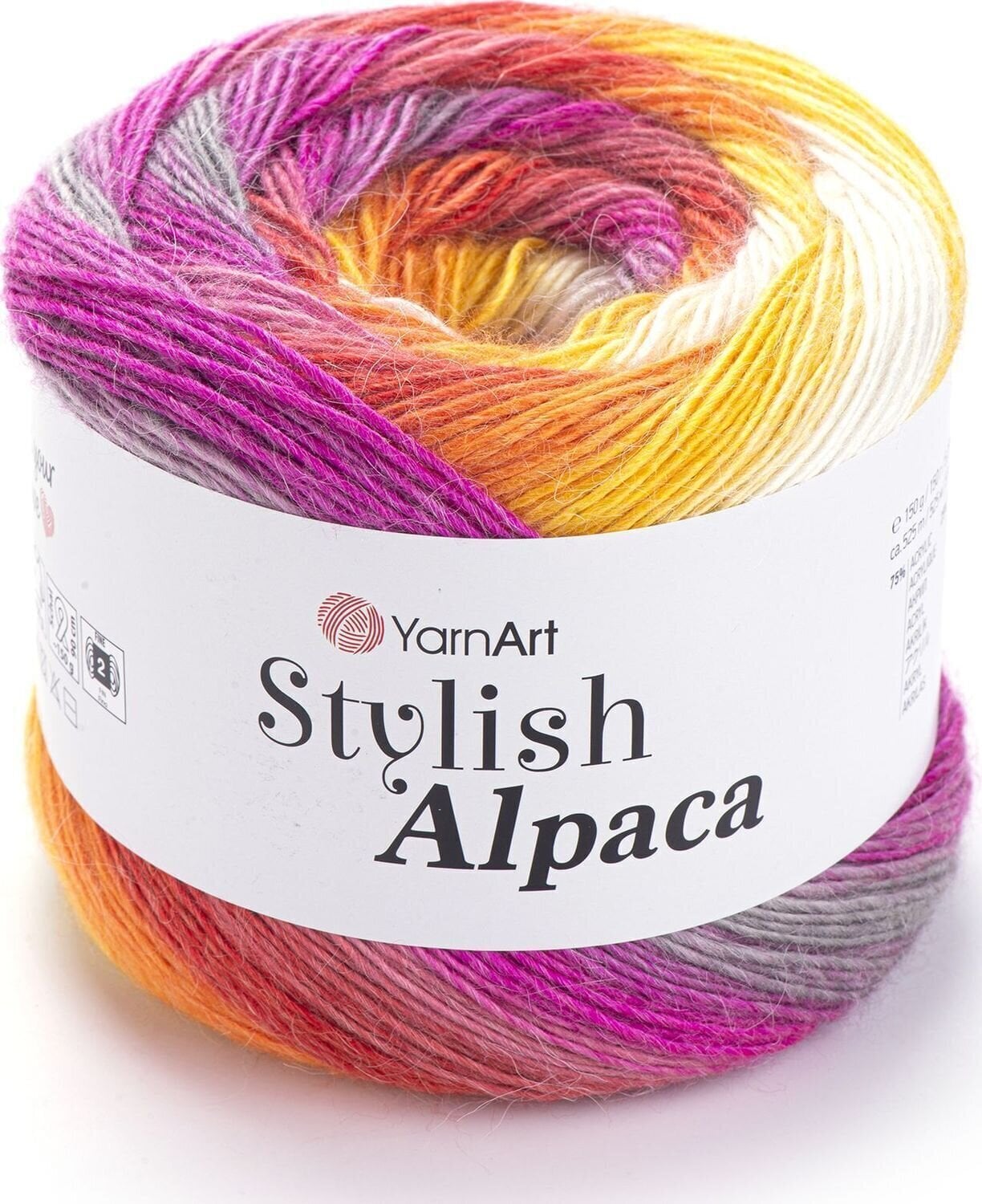 Pređa za pletenje Yarn Art Stylish Alpaca 7719 Pređa za pletenje