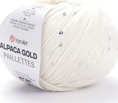 Kudumislõng Yarn Art Alpaca Gold Paillettes 9301 Kudumislõng - 1