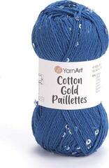 Hilo de tejer Yarn Art Cotton Gold Paillettes 7111 Hilo de tejer