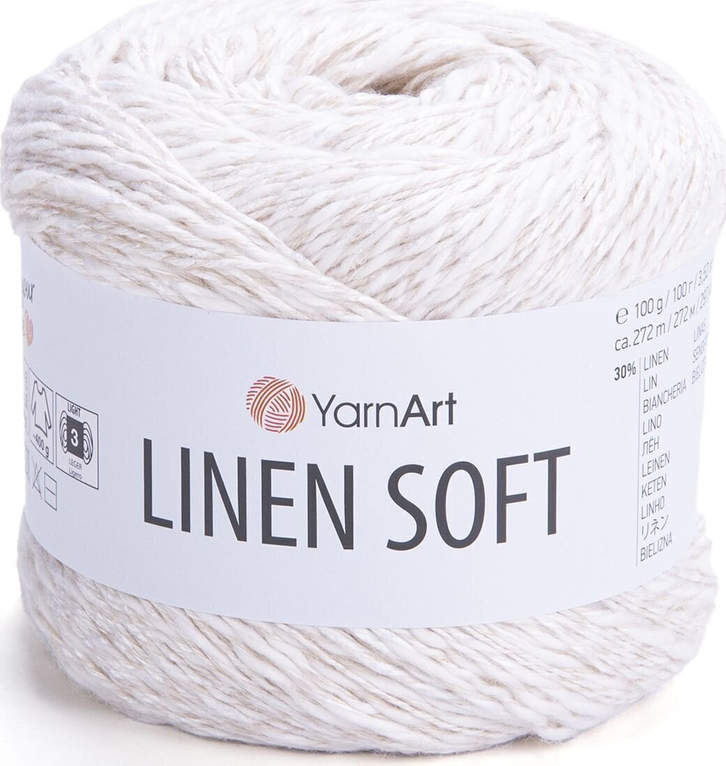 Knitting Yarn Yarn Art Linen Soft 7301 Knitting Yarn