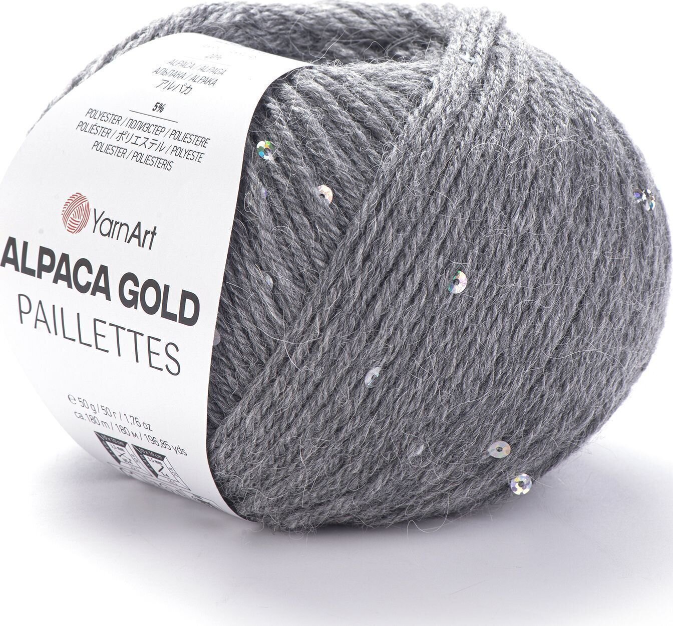 Kötőfonal Yarn Art Alpaca Gold Paillettes 9304 Kötőfonal