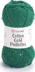 Kudumislõng Yarn Art Cotton Gold Paillettes 7114 Kudumislõng