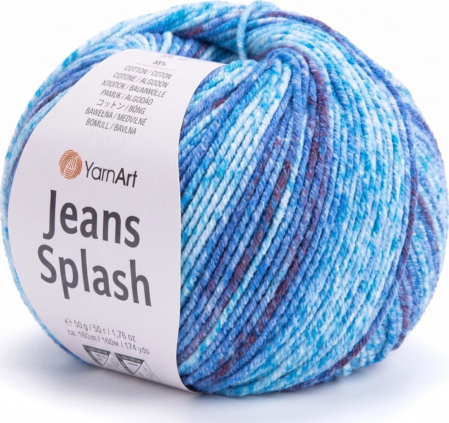 Knitting Yarn Yarn Art Jeans Splash 944 Knitting Yarn
