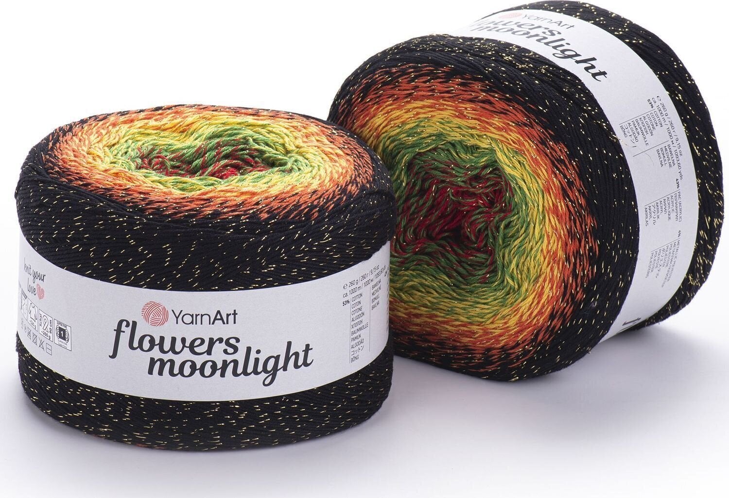 Knitting Yarn Yarn Art Flowers Moonlight 3267 Knitting Yarn