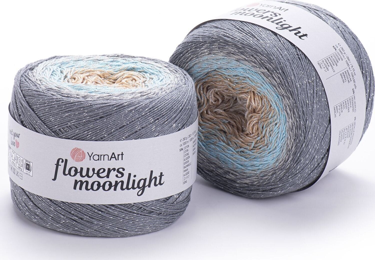 Knitting Yarn Yarn Art Flowers Moonlight 3268 Knitting Yarn
