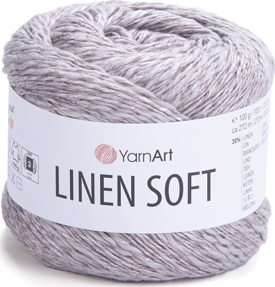 Плетива прежда Yarn Art Linen Soft 7307 Плетива прежда