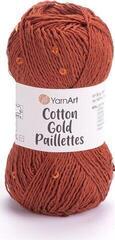 Hilo de tejer Yarn Art Cotton Gold Paillettes 7117 Hilo de tejer