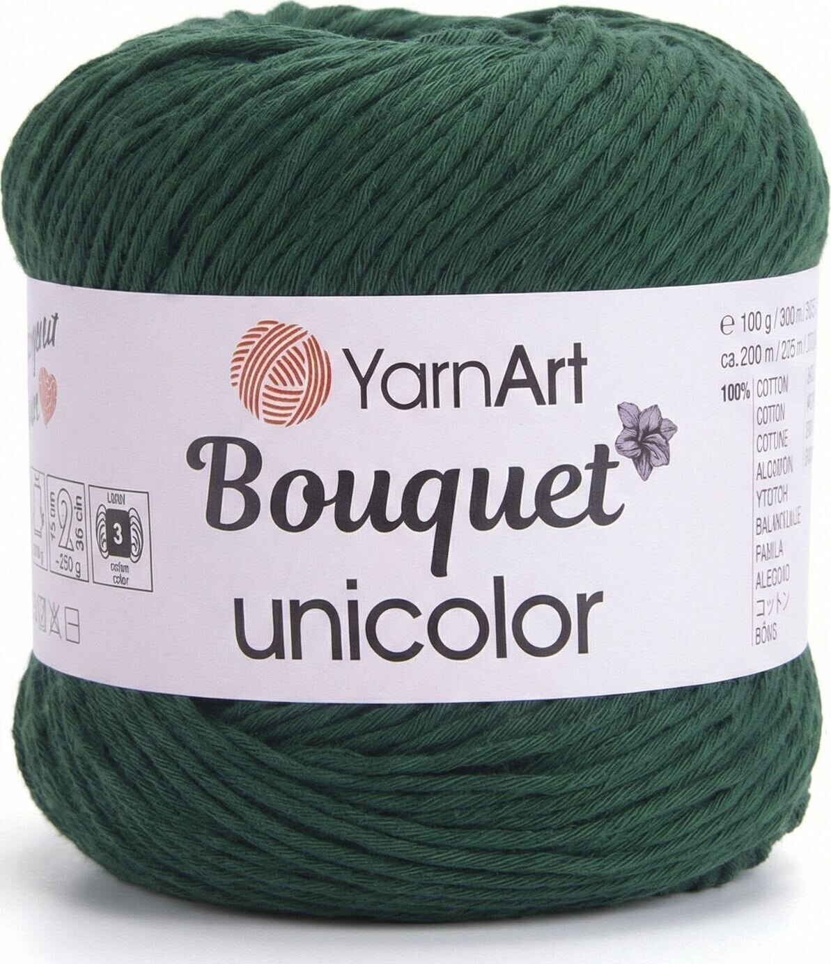 Filati per maglieria Yarn Art Bouquet Unicolor 3221 Filati per maglieria